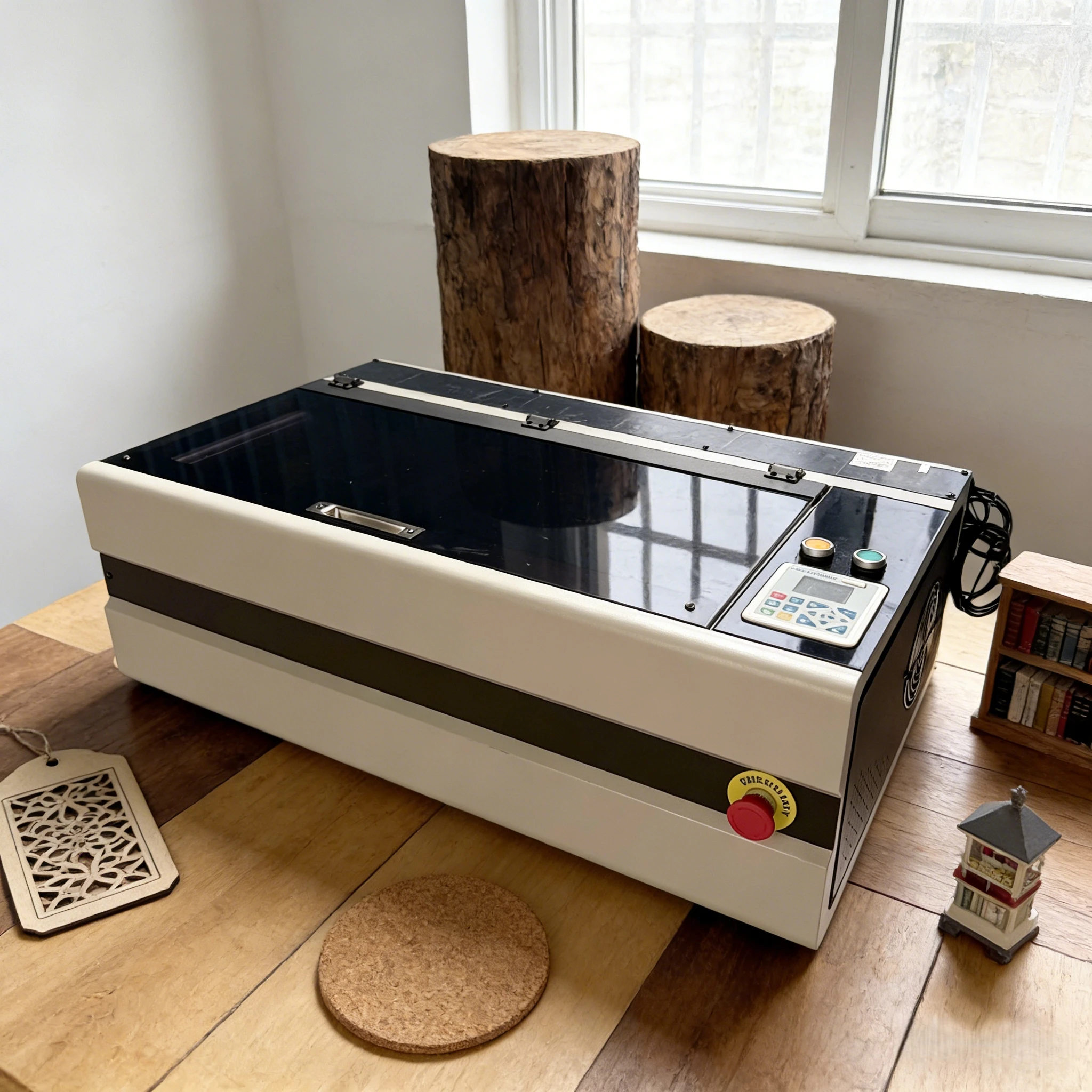 

3050 CO2 Cutting Engraving Machine Hot Sale 50W Small Size Mingxing