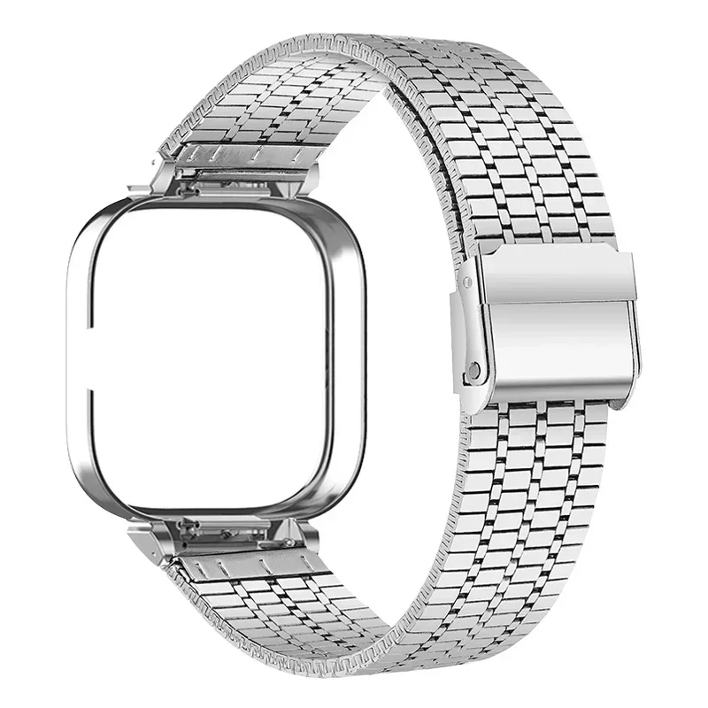 Для Redmi Watch 4, металлический ремешок, защитный чехол для redmi watch 4, ремешок для часов из нержавеющей стали для redmi watch 4, рамки для браслета