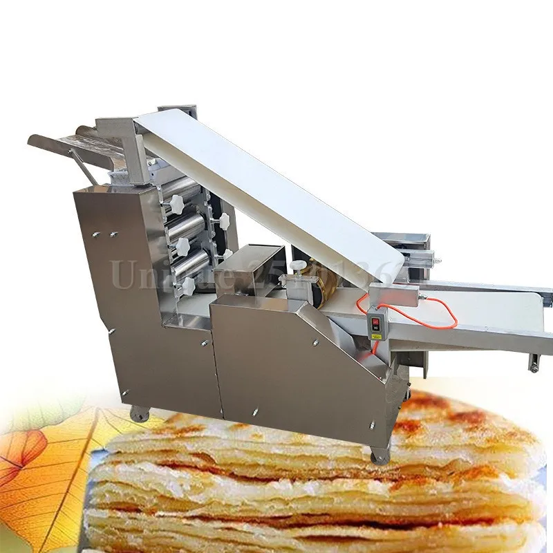 Commercial Tortilla Chapati Making Machine Arabic Pita Bread Roti Maker Paratha Naan Flat Bread Production Line