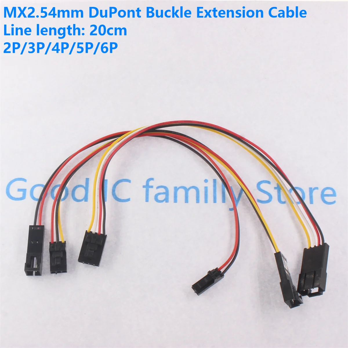 

2 шт. MX2.54 DuPont с замком и проводом корпуса Кабель 2,54 мм с одной головкой 24AWG Электронная линия 2P 3P 4P 5P 6P 7P 8P 9P 10P