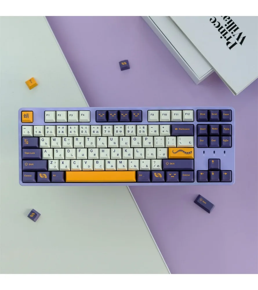 Original highly sublimated mechanical keyboard keycaps GMK octopus keycaps 129 keys PBT
