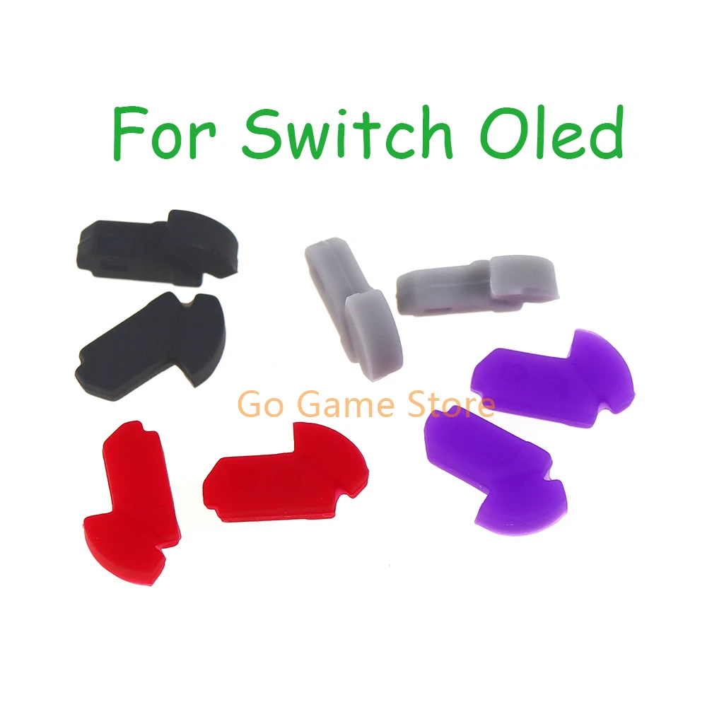 Plugue de Borracha Anti-Slip para Switch OLED, Substituição Pés Pad, Acessórios para Consola de Jogos, 30 Pares, 60Pcs