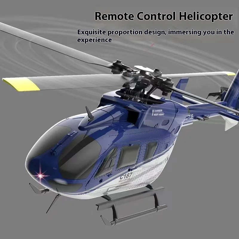 

RC ERA C187 6-канальный радиоуправляемый вертолет EC135 в масштабе 1:3 с оптическим позиционированием потока и удержанием высоты 6-осевой гироскоп RTF для взрослых и детей