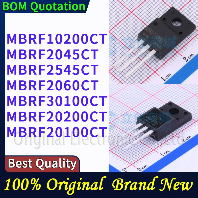 

5 шт./лот MBRF10200CT MBRF2045CT MBRF2545CT MBRF2060CT MBRF30100CT MBRF20200CT MBRF20100CT В наличии Оригинальные высококачественные товары