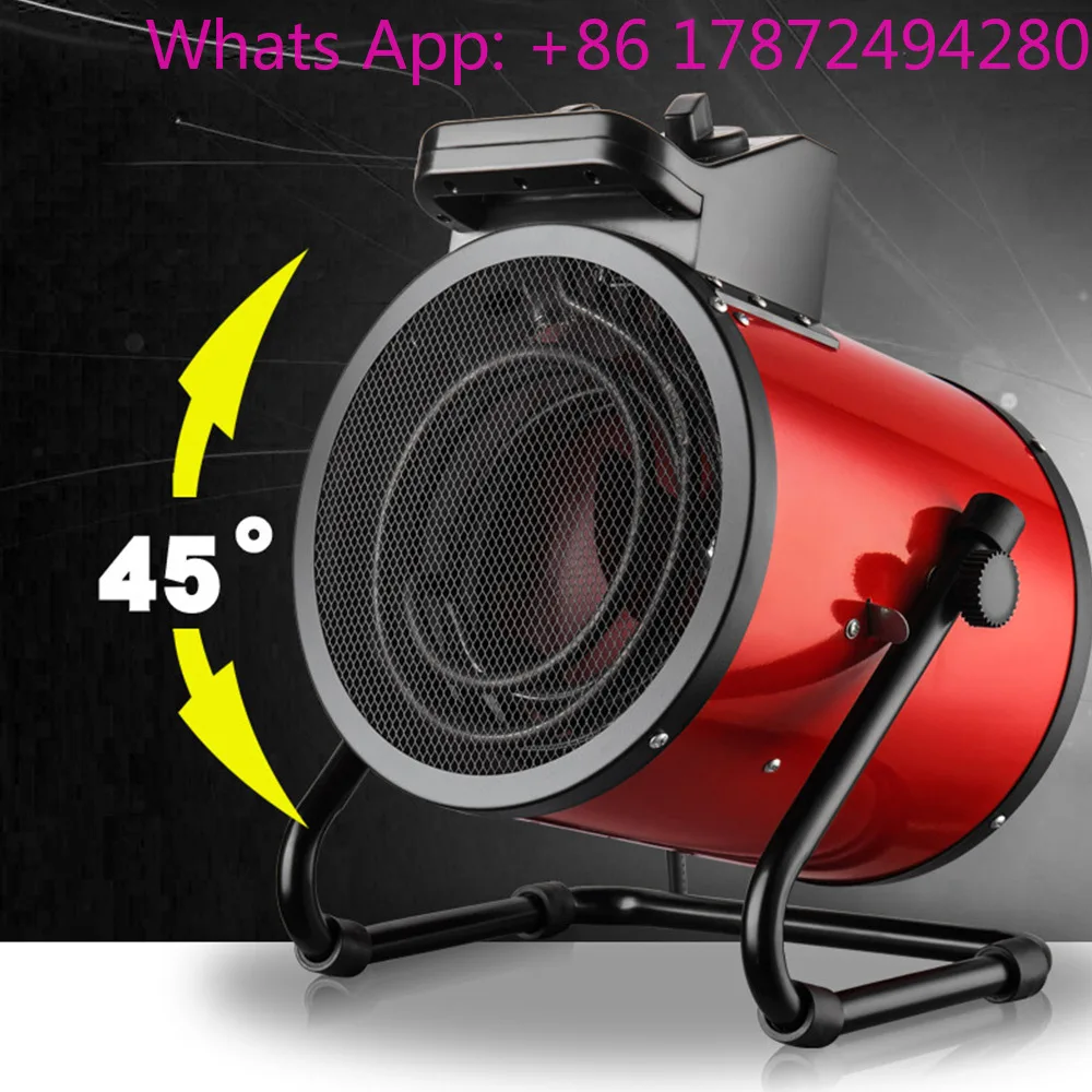 3KW  Heater Blower Office Fan Living Room Stainless Steel Heating Machine