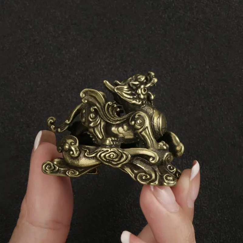 

Wyrm Head Pipe Artisanal Carved Metal Pipe Long-Lasting Easy to Clean for Men, Home Decor