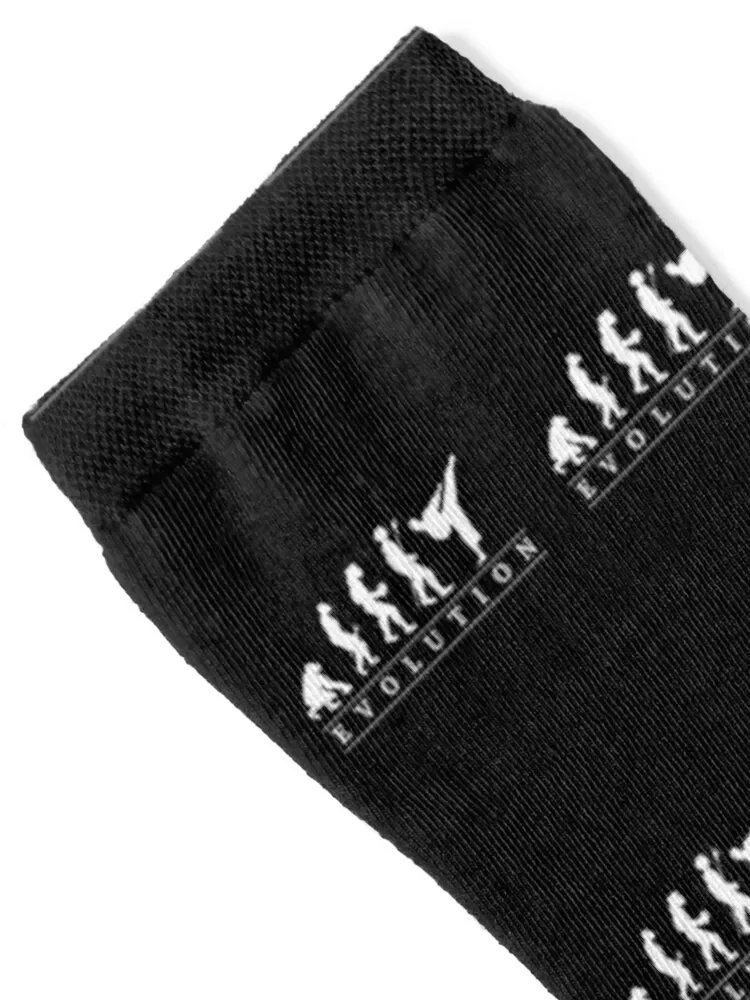 Funny Karate Evolution for boys girls women men of Karateka Socks custom sports Non-slip cute anime Men's Socks Luxury Women's