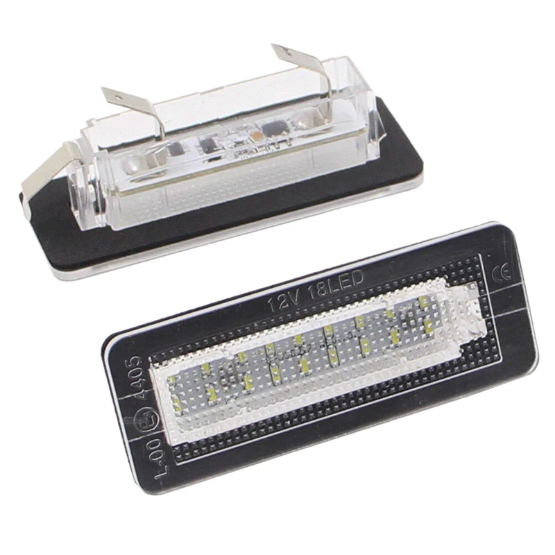 Car LED License Plate Light For Benz Smart For Two Coupe Convertible 450 451 image 3