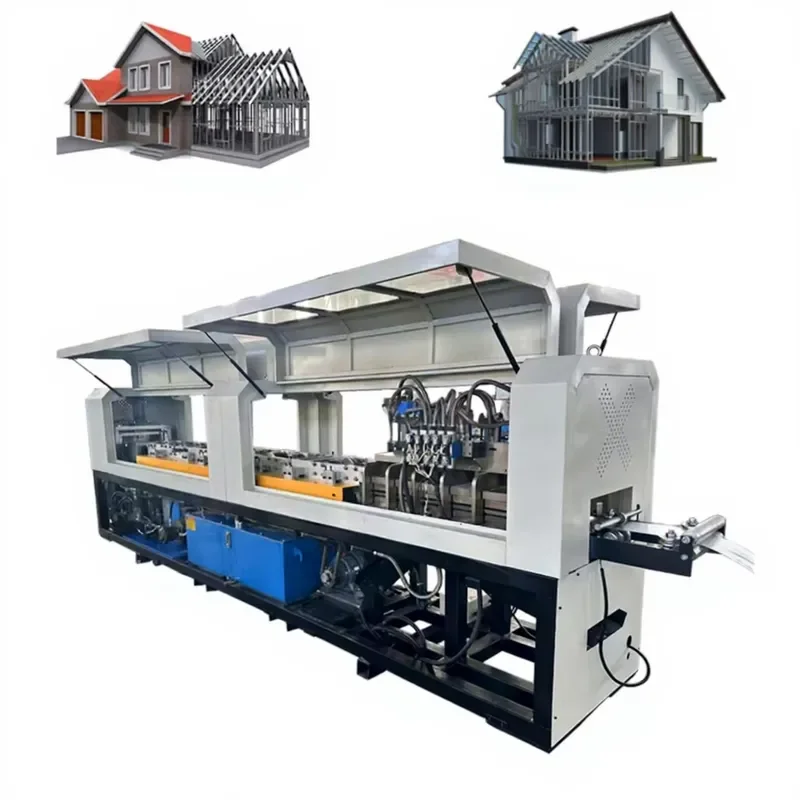 High Speed Light Gauge Steel Frame Machine C89 Light Gauge Steel Framing Roll Forming Machine
