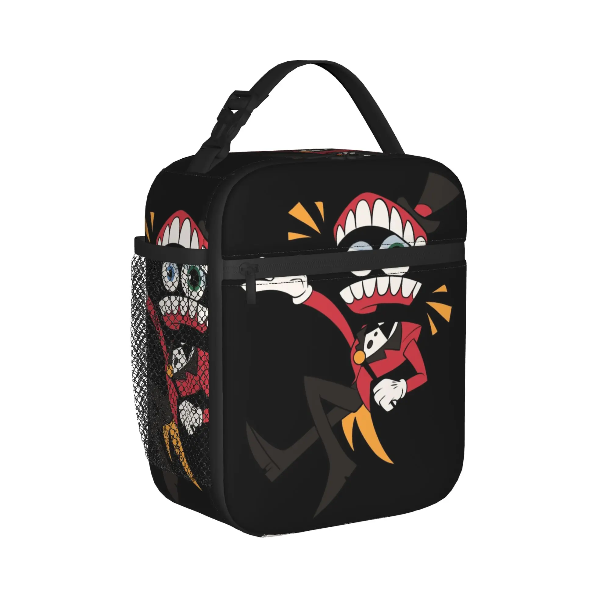 Caine Cartoon Digitals Circus Thermal Insulated Lunch Bag for Picnic  Portable Food Bag Container Cooler Thermal Lunch Boxes