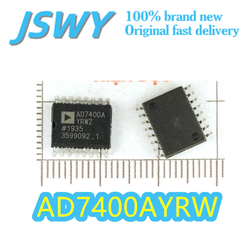 

(5/50 pieces) AD7400AYRW SOIC-16 patch Original Isolated Σ-Δ modulator AD7400A 16-bit resolution Electronics Spot