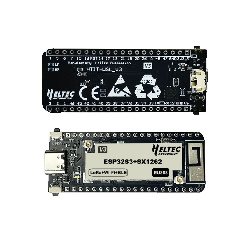 Imagem -03 - Placa de Desenvolvimento Lora para Arduino Wireless Stick Lite v3 Esp32-s3fn8 Sx1262 Wifi Ble Lora Pcs