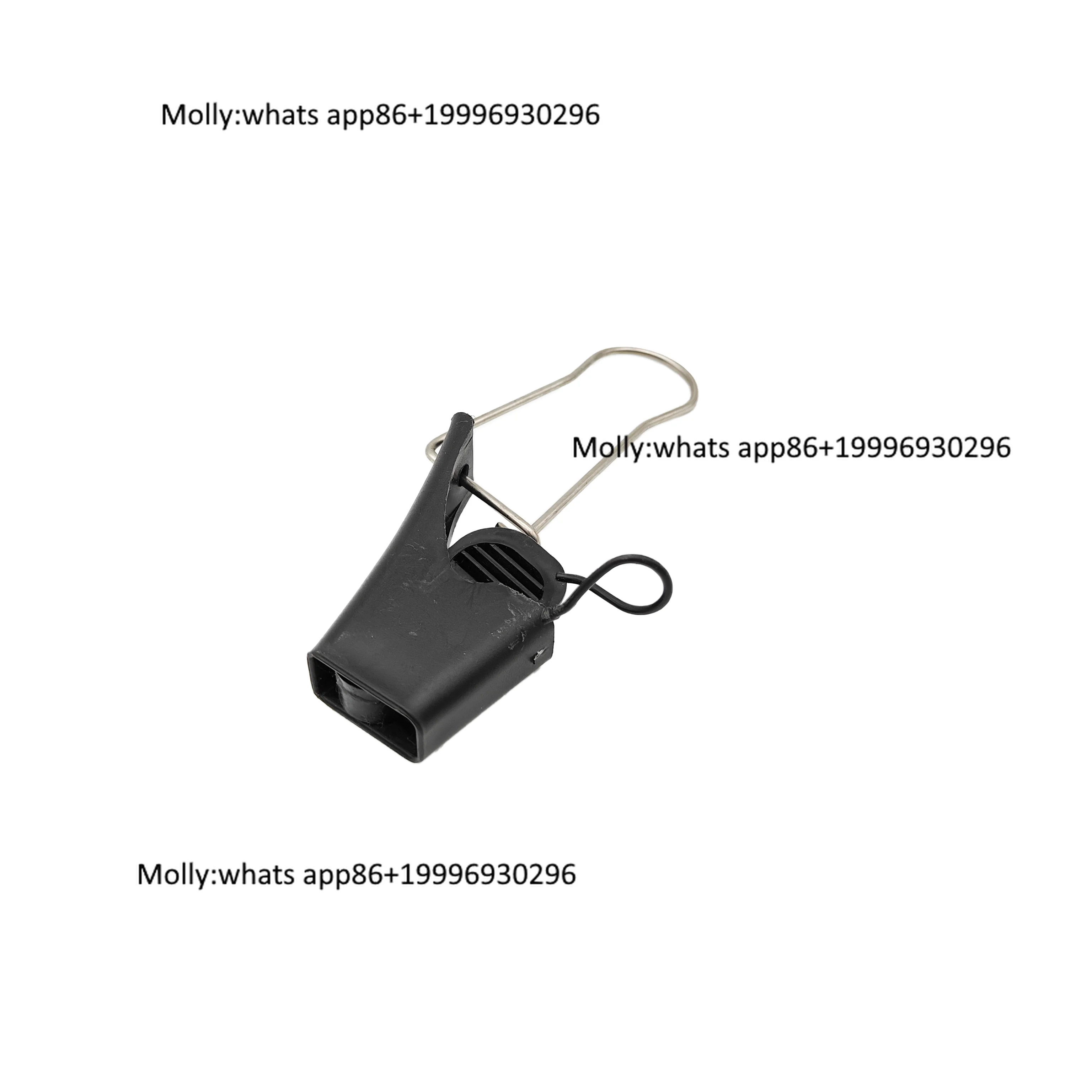 Pole Line Hardware Ftth Plastic Clamp High Strength Plastic Fiber Optic Cable Tension Drop Wire Clamp