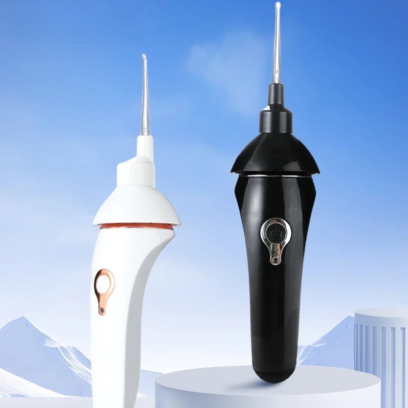 

Portable Lightweight Rechargeable Electric Ear Pick Low Noise LED Light Ear Wax Removal Tool Safe for Kids Adults Ear Cleaning
