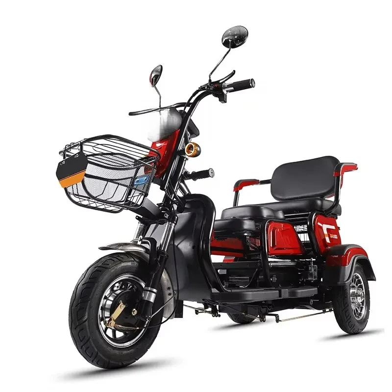 

Hot Sales 3 Wheels Mobility Scooter Tricycle 600W Cargo E Bike Accept Customization High Quality
