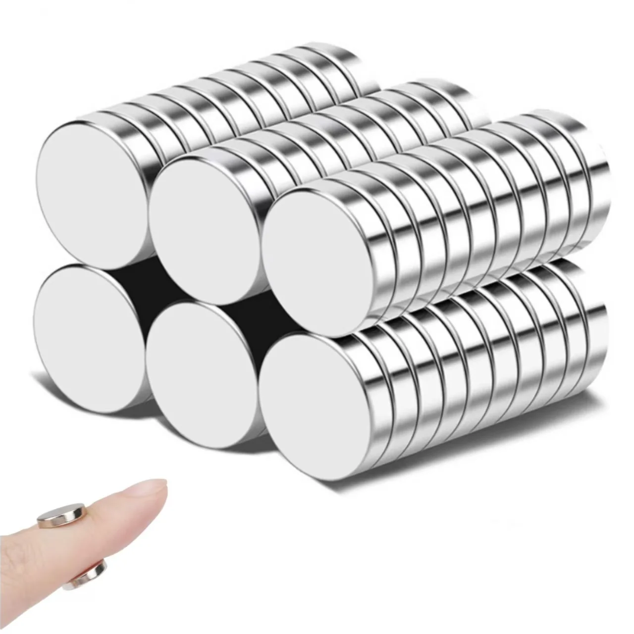 Strong Round Magnets for Fridge, DIY, Projects, Science, Office 4x2 6x2 6x3 8x2 8x3