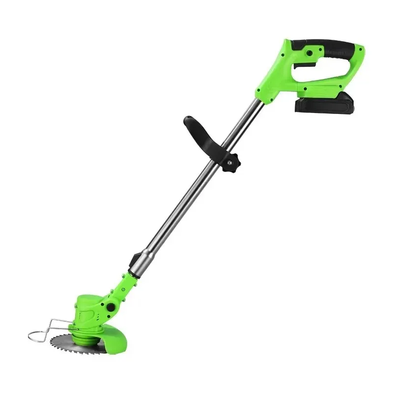 Cordless Lithium Mower Weed Whacker Multifunctional Small Lawn Mower Garden Rechargeable Grass Cutter
