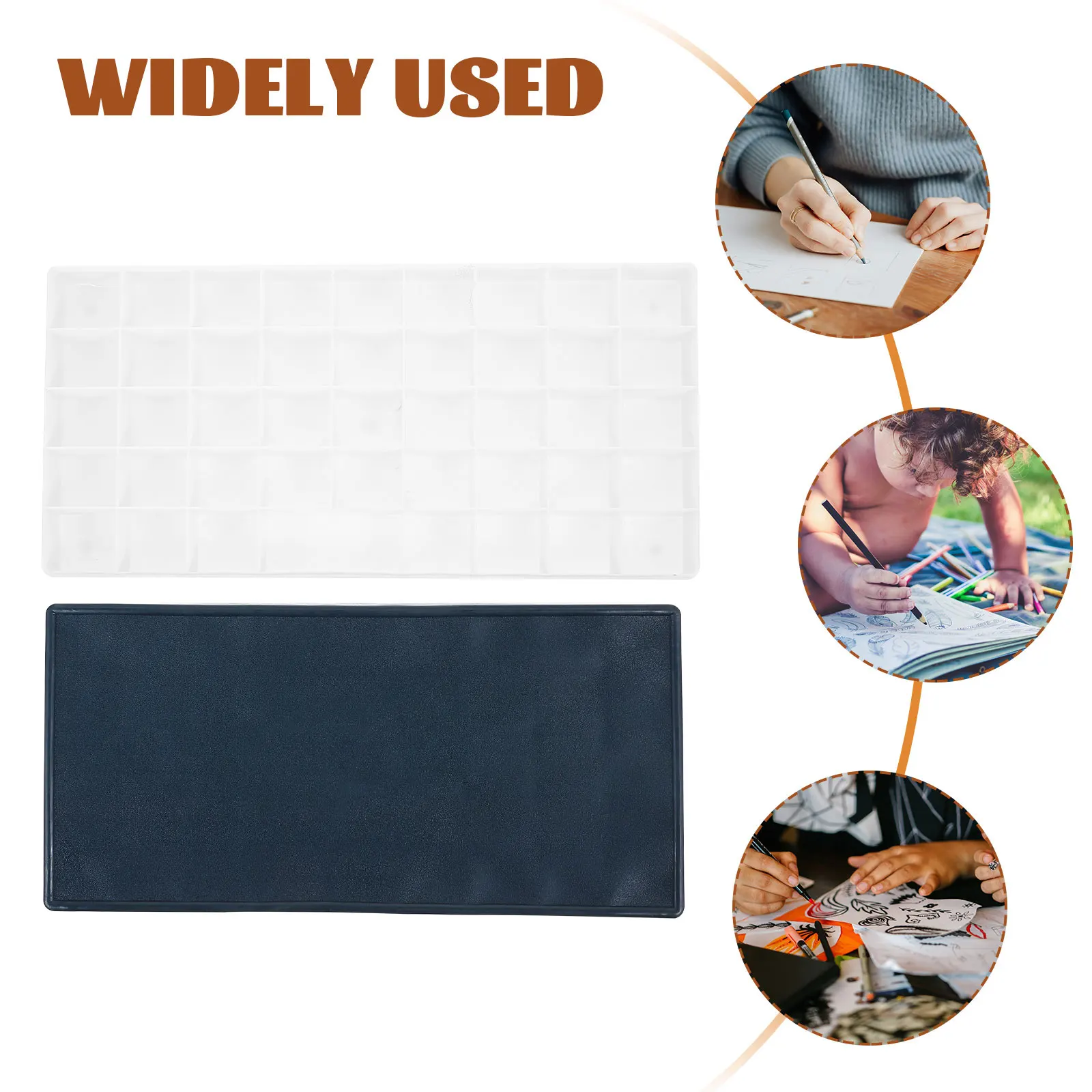 

Comfortable Watercolor Case Reusable Paint Mixing Tray for Artists Students Perfect Gift for Creative Minds Paint Box