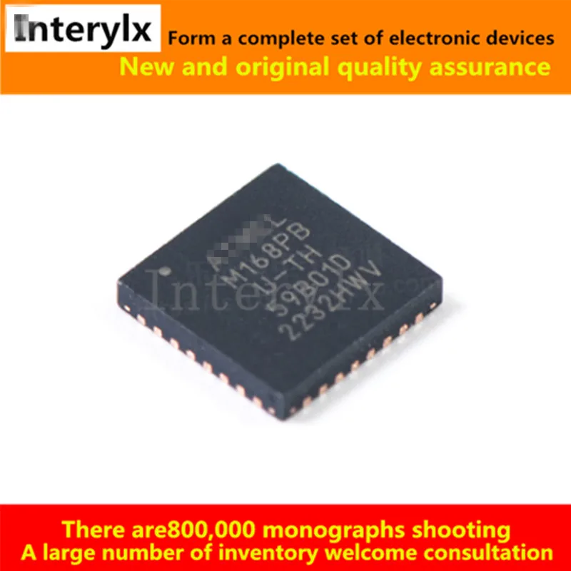 

5Pcs/Lot ATMEGA168PB-MU ATMEGA168PB ATMEGA168 M168PB IC MCU 8BIT 16KB FLASH 32VFQFN