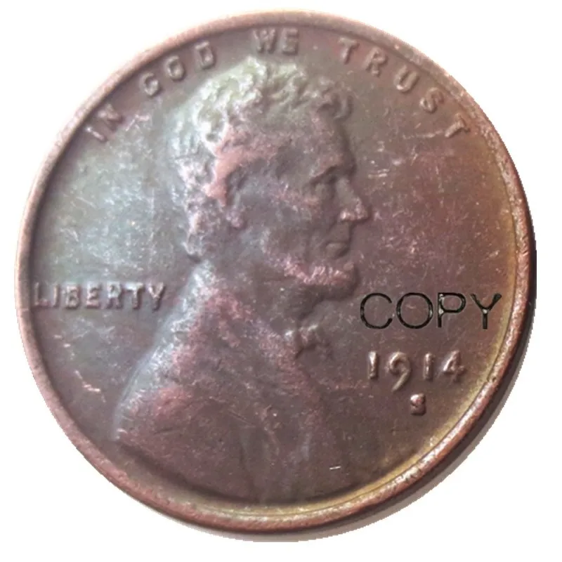 US One Cent 1914P/D/S Copy Coins