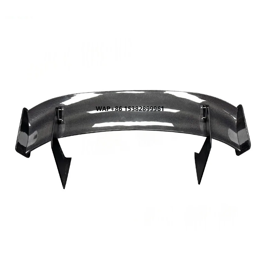 

Suitable for Mustang Modification and Upgrade Carbon Fiber Large Tail Wing Spoiler Perforated Fixed Wing