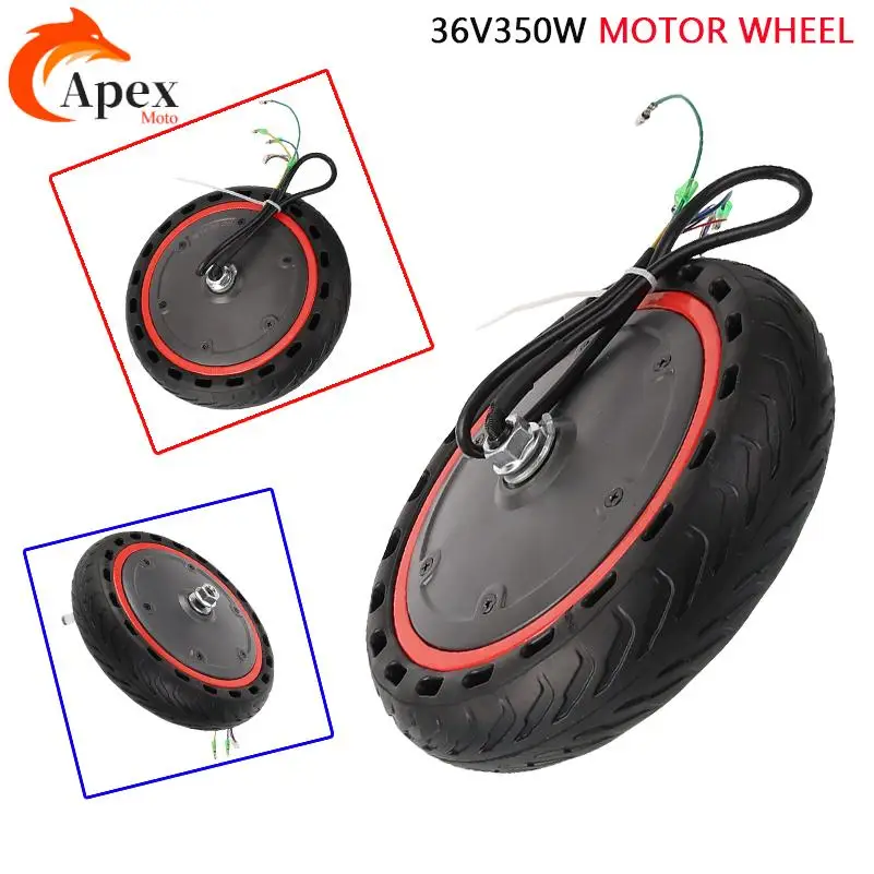 

Engine Motor Replacement for Xiaomi M365/M365 Pro E-Scooter 36V 350W Motor Front Wheel Scooter Shock Absorbing Strengthen Tire