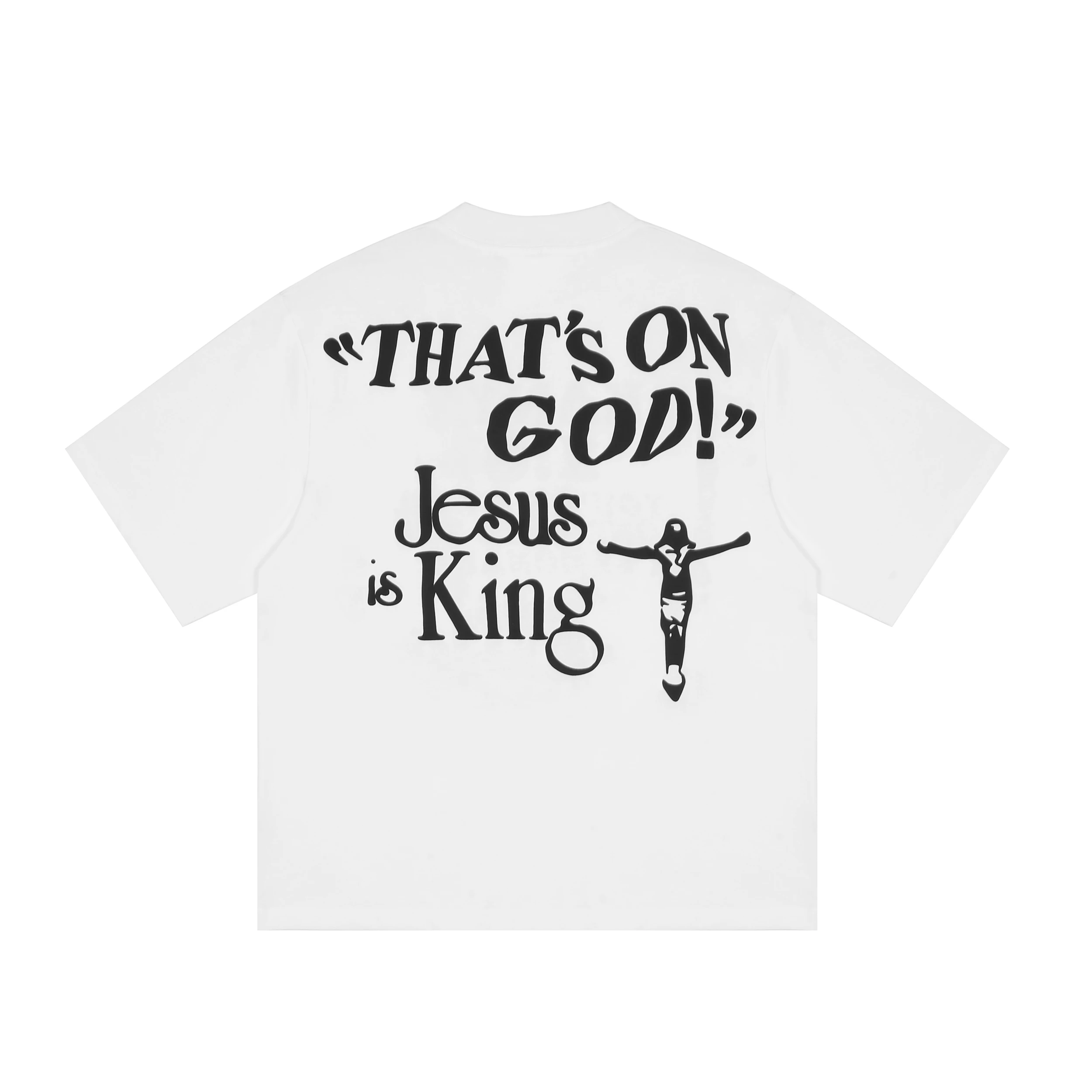 2022ss Music Album JESUS IS KING T Shirt Men Women 1:1 High Quality Foam Printing Kanye West Tee Tour Tops Ye Short Sleeve