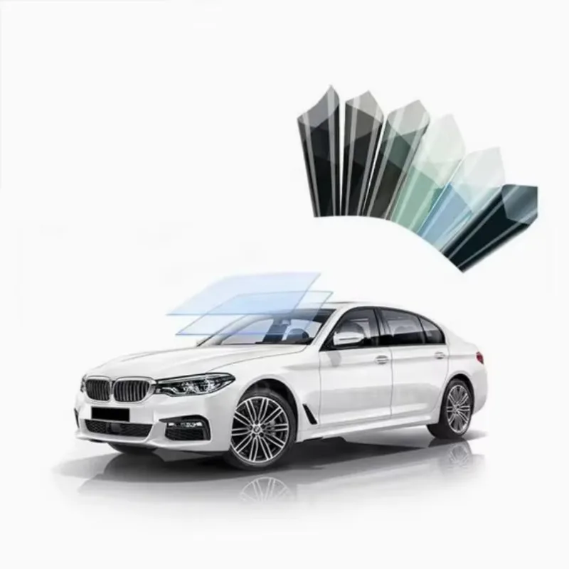 

Wrapwiz SD-CK35 4.0mil Tinting Film High End Ultra Vision Car Window Tint Film Nano Ceramic Window Film