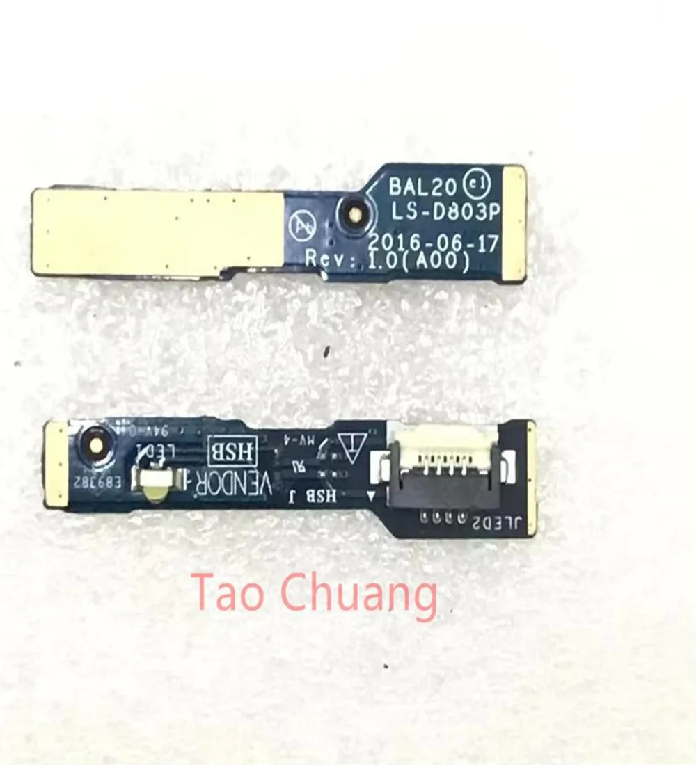 FOR Dell Inspiron 15 5567 5565 5567 5765 5767 LED Indicator Light Plate LS-D803P