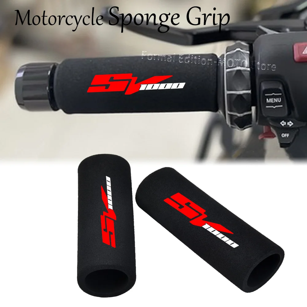 

For Suzuki SV400 SV1000 SV650S/R/X Motorcycle Grip Cover Shockproof Motorcycle Sponge Grip Non-slip Handlebar Grip Sponge Cover