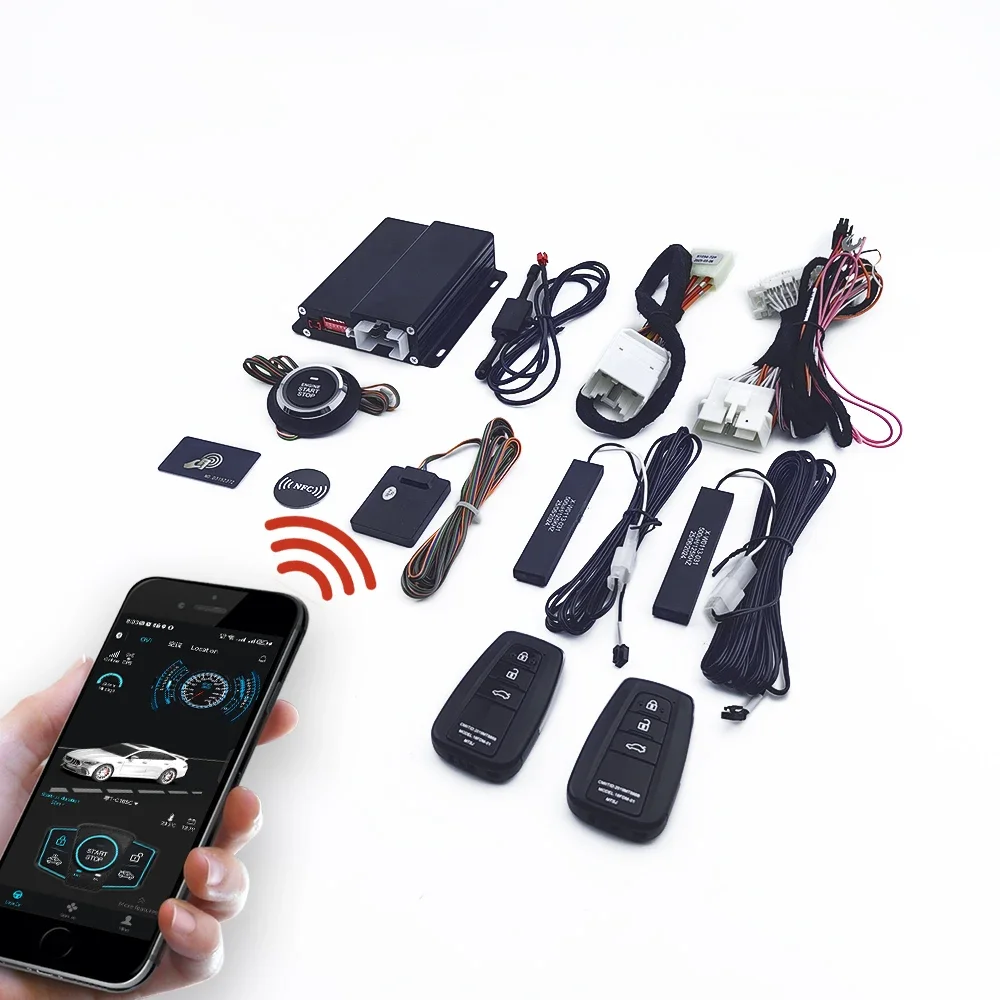 

Хорошо продаетсяВысококачественная кнопка запуска/остановки двигателя, приложение для смартфона с дистанционным запуском двигателя без ключа для Verna (2016