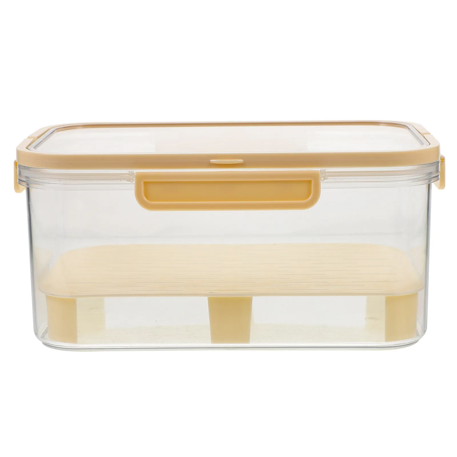 Meal Prep Food Preservation Storage Box Compact Plastic Fridge Freezer Container Stackable Fruit Vegetable Snack Organizer