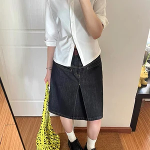 8 Main Sales Skirt Jeans MIDI - №6