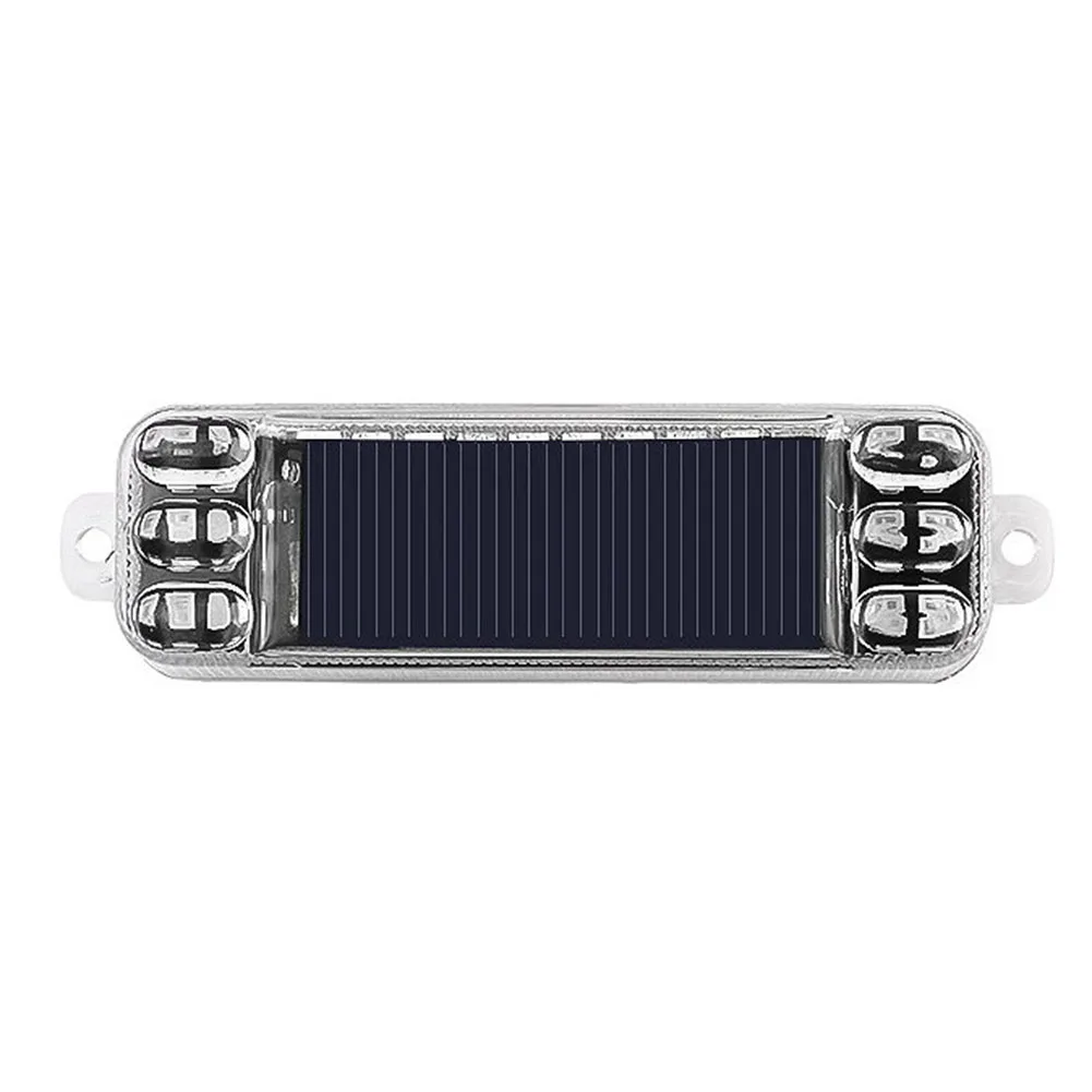 Motorcycle Solar Light Rear Collision Prevention Strobe Light LED Tail Light Anti-collision Light Motorcycle Accessories