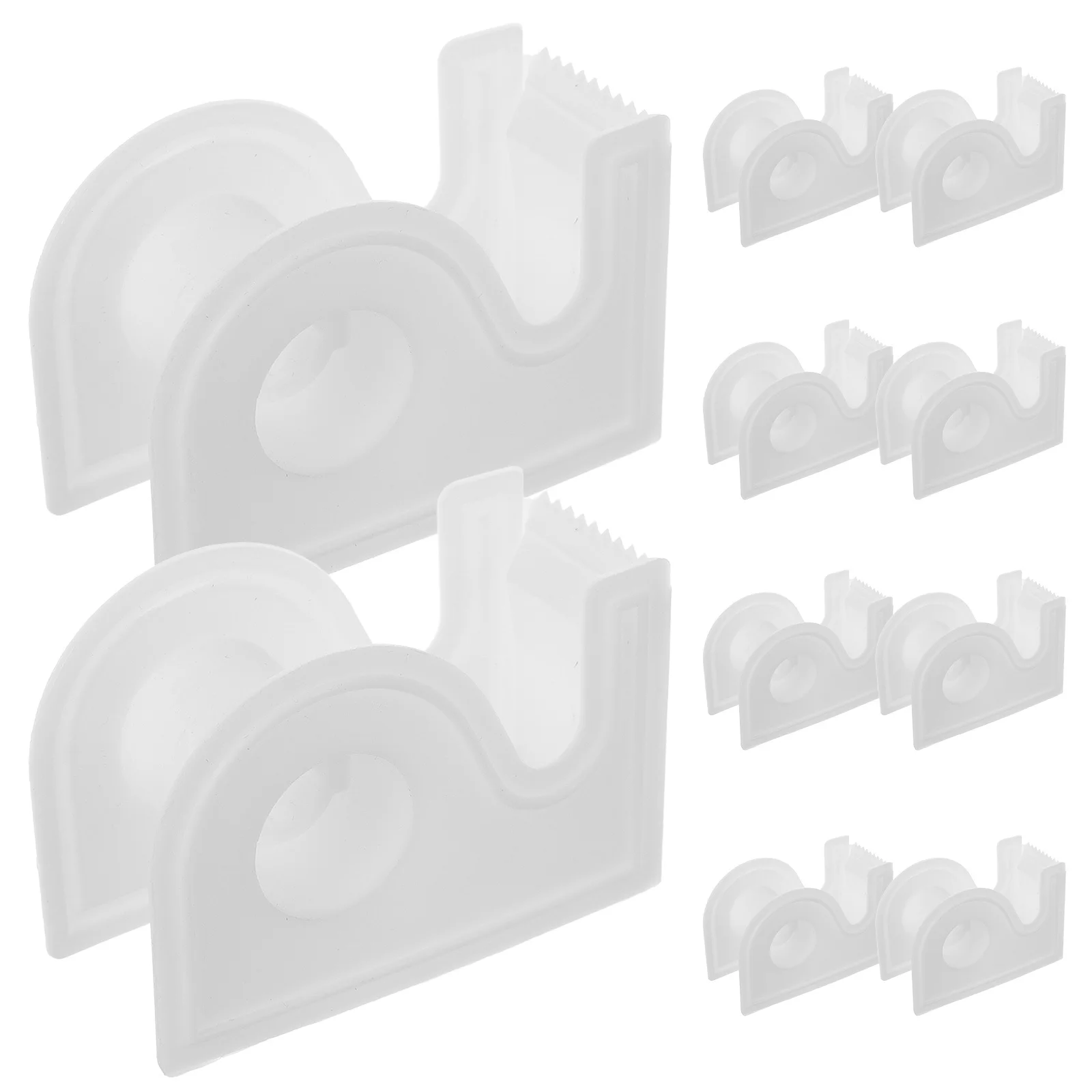 

10 Pcs Tape Holder Lash Eye Dispenser Tools Packaging Eyelash Technician Accessories Sticky Dispensers