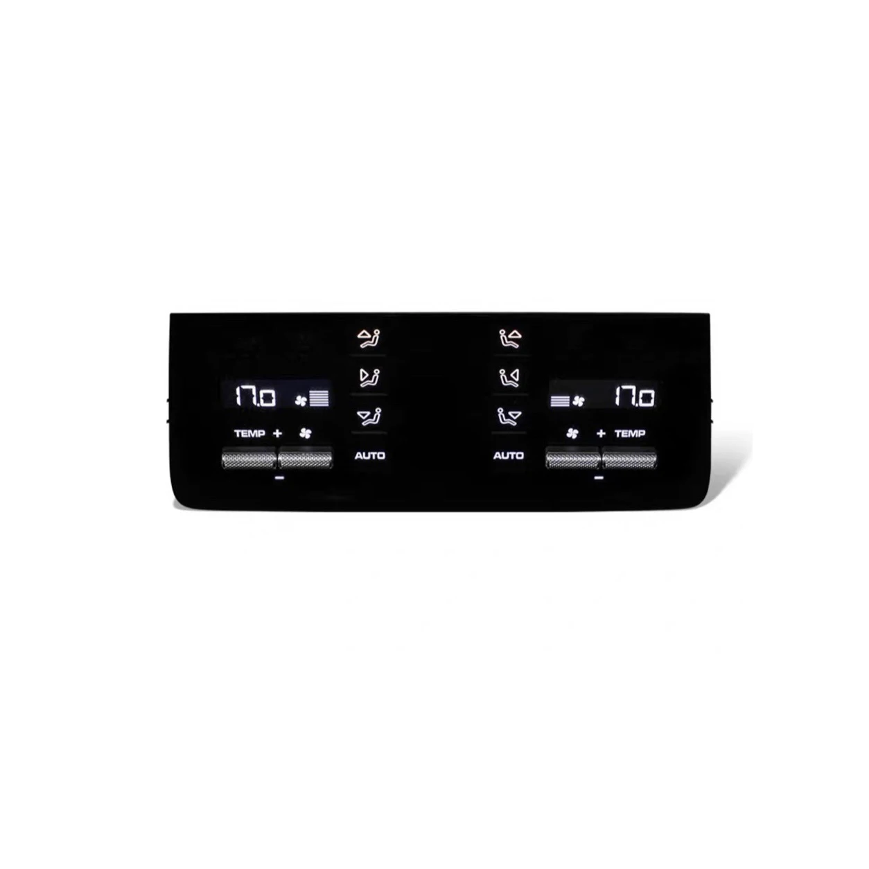 For Porsche Cayenne 9Y0 2018 Rear Liquid Touch Control Air Conditioner Switch Panel AC Seat Heate