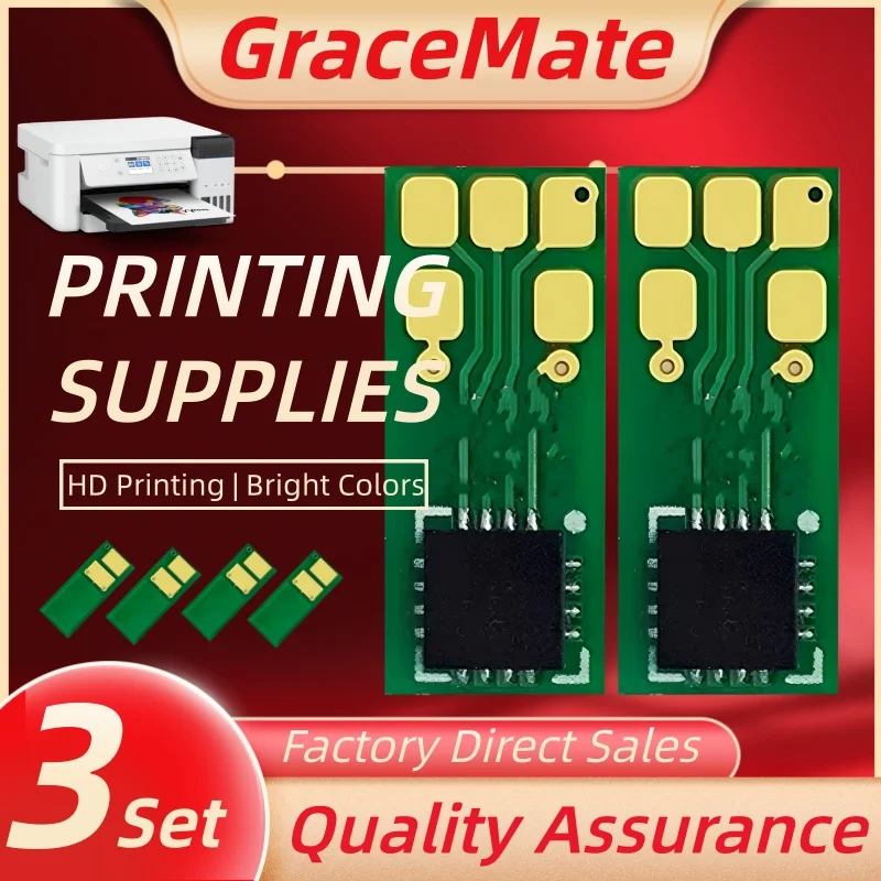 

3Set Chip CF360A CF361A CF362A CF363A , CF360X CF361X CF362X CF363X For HP M552dn M553n M553dn M553x Toner Cartridge 508A 508X