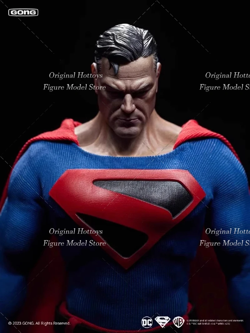 GONG 1/12 Scale Men Soldier Superman Shazam Comic Series Hero Characters Full Set 6-inches Action Figure Model Fans Gifts