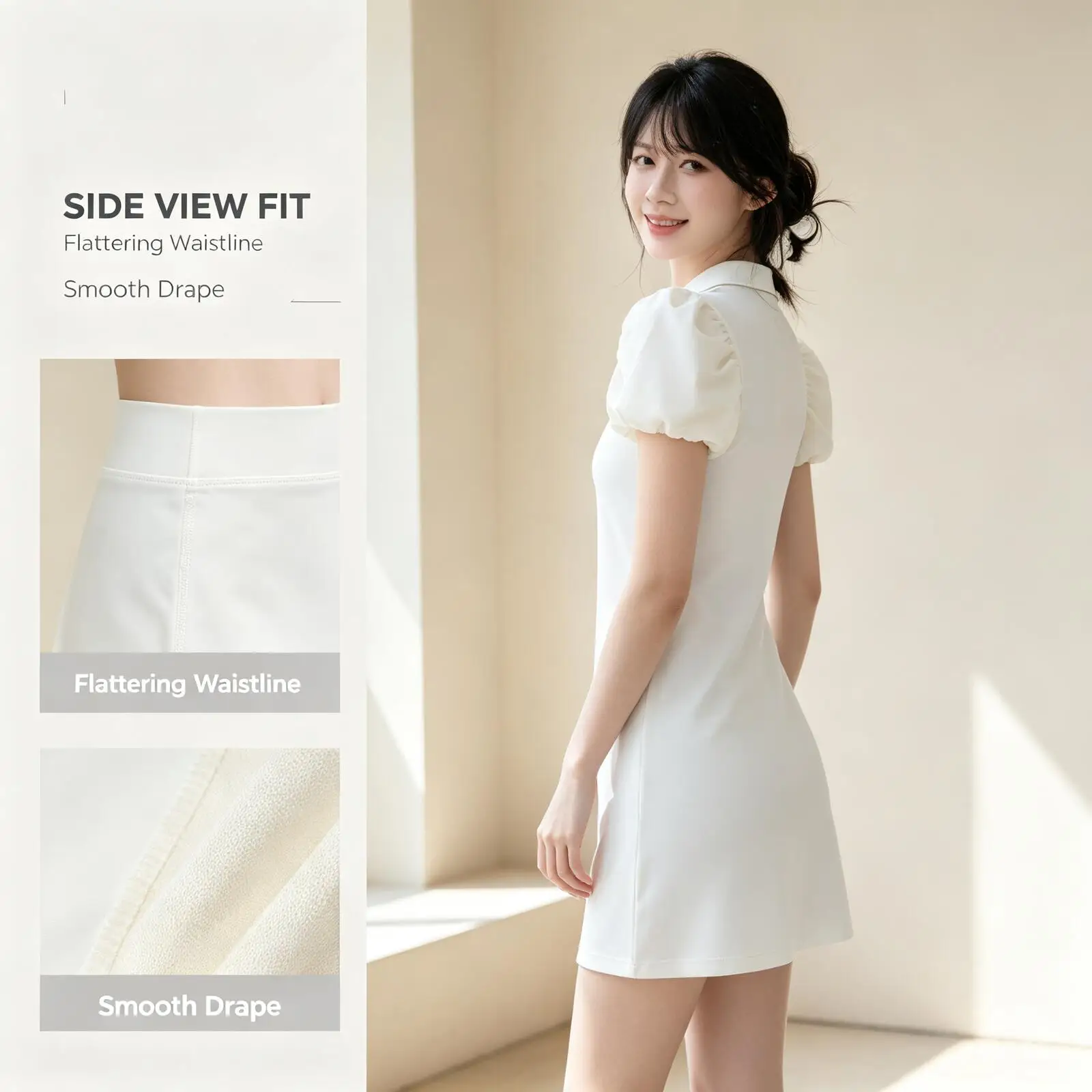 Adidas 2026 Hot  Fashion Women White Sport Mini Skirt High Waist Active Skirt Casual Daily Streetwear