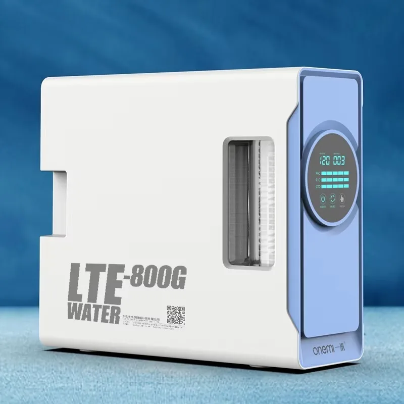 

New Box-type OEM 800G 3-stage Reverse Osmosis System Tankless Direct Drinking Electric Water Filter Purifier with TDS Detection