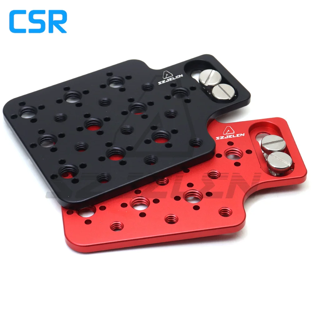 ARRI ALEXA/MINI LF/RED, Sony, Canon Camera Universal Side Expansion Plate with 3/8" Screw Compatible with All Cameras - Image 5
