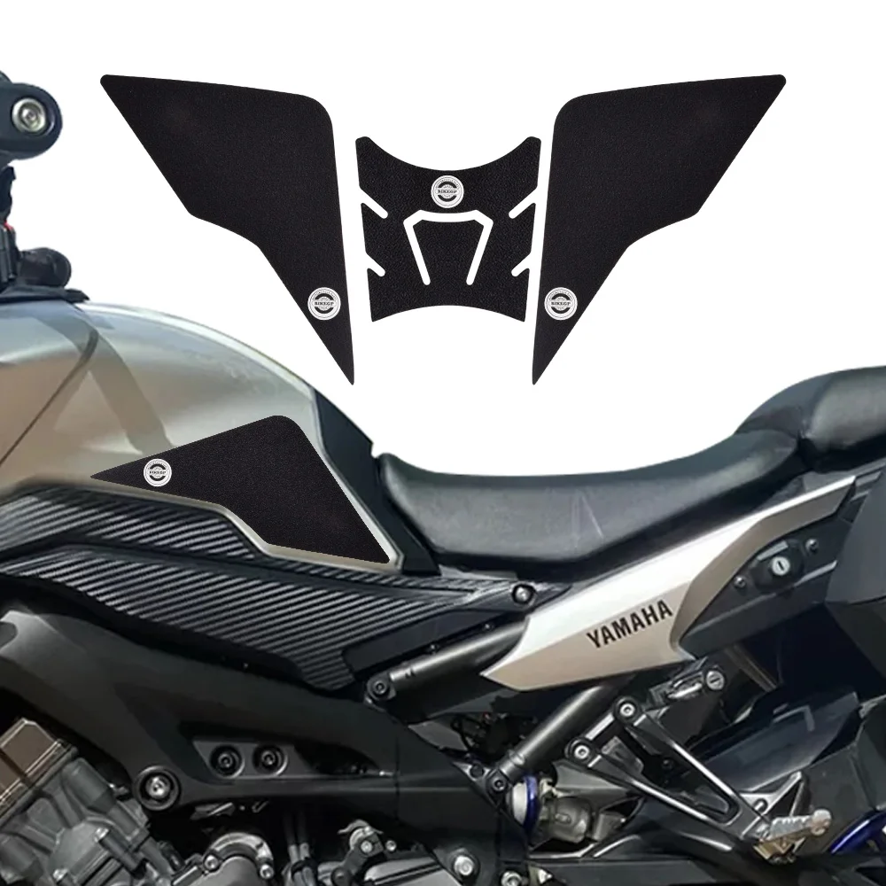 Pelindung Tangki Sepeda Motor GP untuk Yamaha MT-09 TRACER 900GT Stiker Pelindung Tekstur Matte Stiker Penutup Tangki Minyak 2022