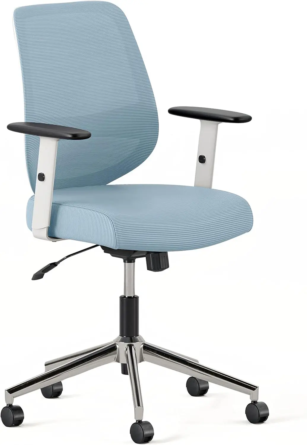 

Computer Office Chair with Swivel Lumbar Rest and Adjustable Armrests Sustainable Stylish Mesh Adjustable Armrests Comfortable