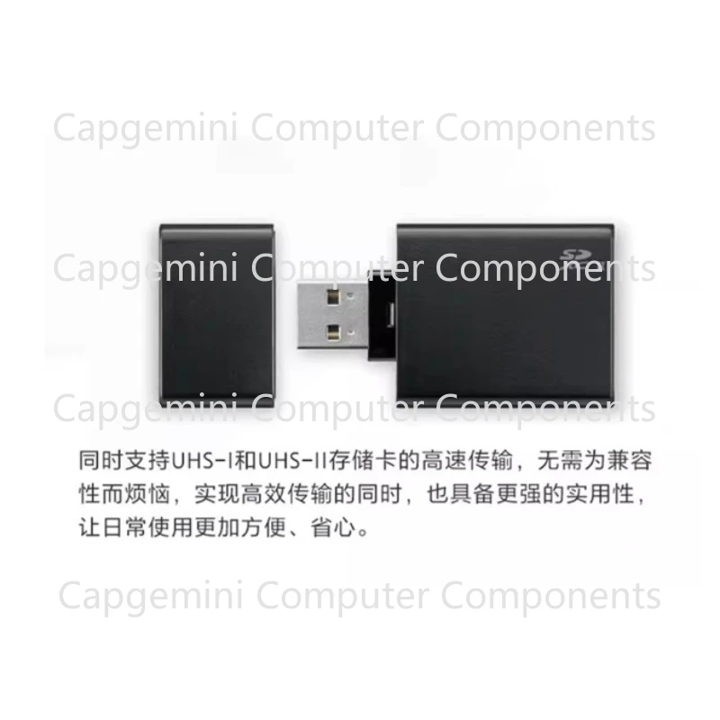 For SONY UHS-II SD SDXC USB 3.1 High-Speed SD Card Reader MRW-S1