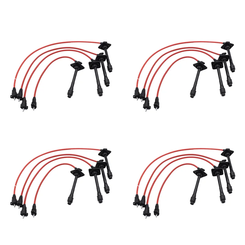 

4 комплекта проводов для свечей зажигания для Toyota Camry Solara Rav4 2.2L 1997-2001 годов 9091922386