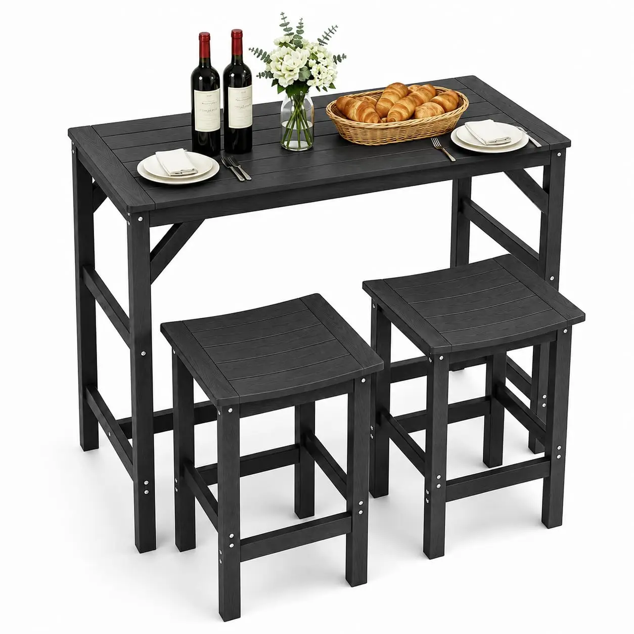 Outdoor Patio Bar Set 55