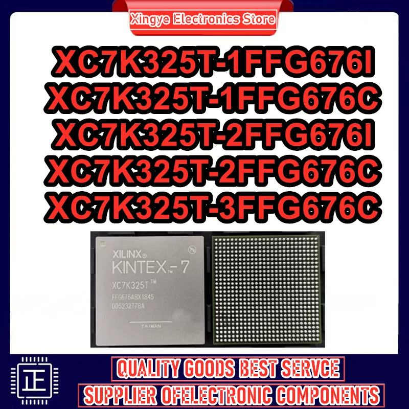 

Микросхема XC7K325T-1FFG676I XC7K325T-1FFG676C XC7K325T-2FFG676I XC7K325T-2FFG676C XC7K325T-3FFG676C, корпус FBGA-676, новая, оригинальная