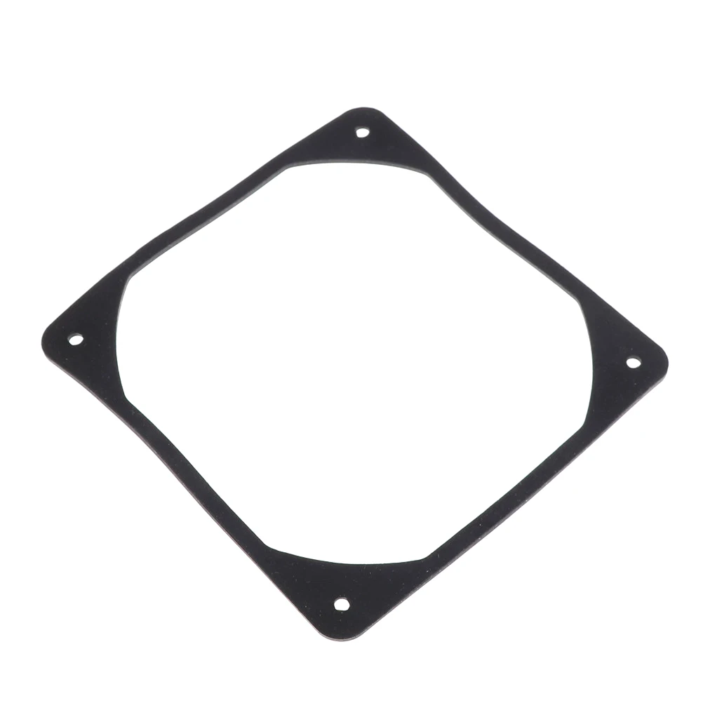 1Pc 120mm Anti-vibration Silicon Fan Gasket Noise Reducing Silencer Gasket Pad For PC Computer Case Fan