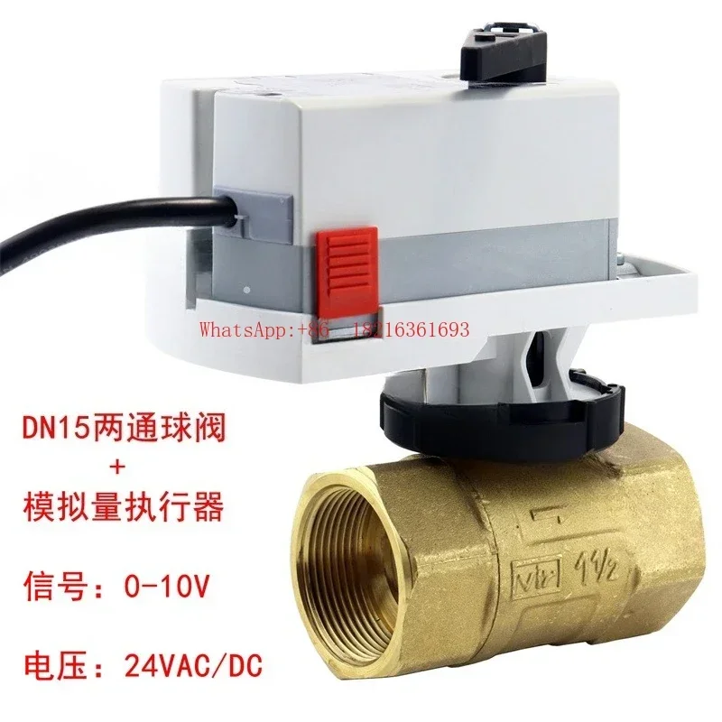 2026GOOD VAI61 Two-way VBI61 Three-way Electric Proportional Integral Adjustment Switch Threaded Ball Valve Water Valve