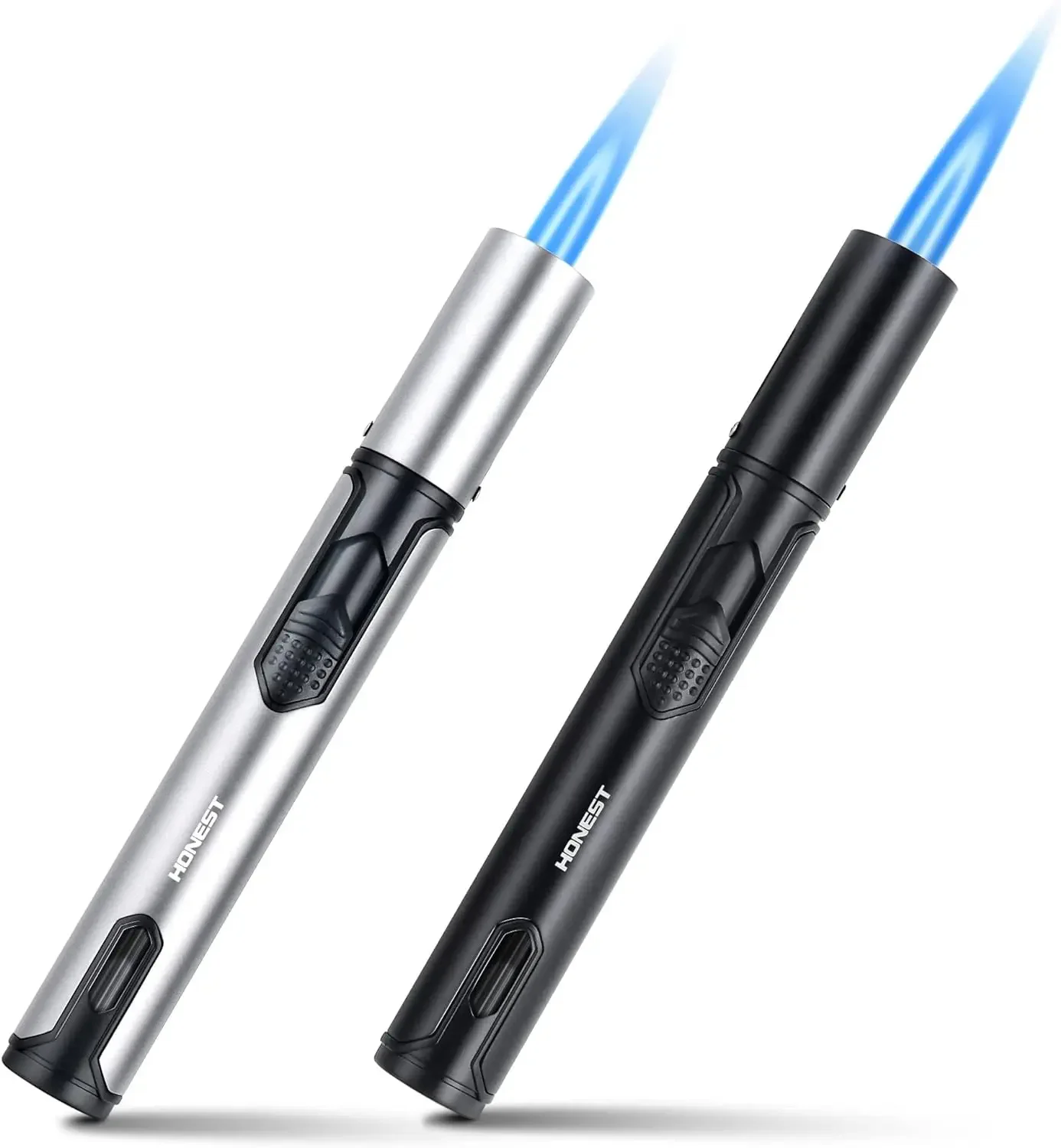 Creative Compact Portable Handheld Gun Lighter Transparent Visual Gas Window Mini Torch Outdoor Lightweight Carrying - Image 5